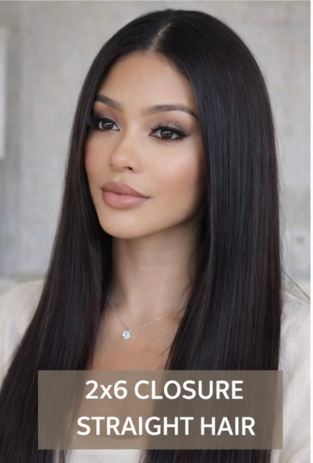 TRANSPARENT LACE CLOSURES 100% PREMIUM HUMAN HAIR