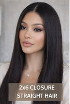 TRANSPARENT LACE CLOSURES 100% PREMIUM HUMAN HAIR